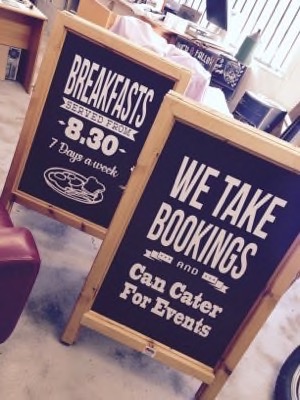 Wooden Aboard signs by Sign Art Newton Abbot Devon