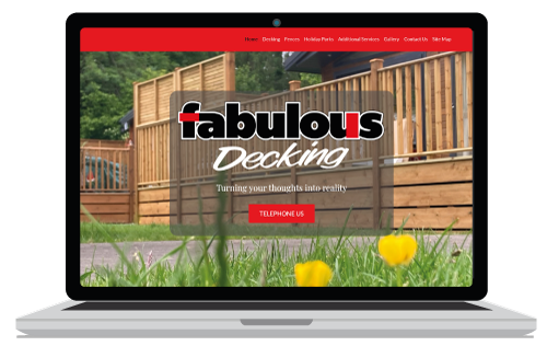 Hair salon website sample banner showing lady 
